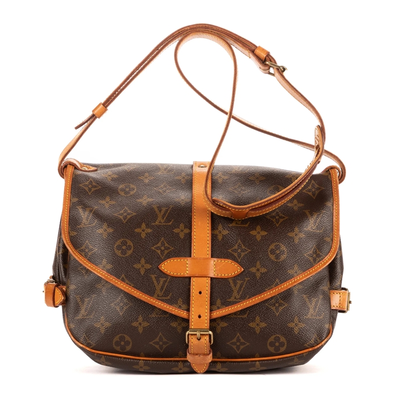 Louis Vuitton Crossbody Bag Saumur PM braun