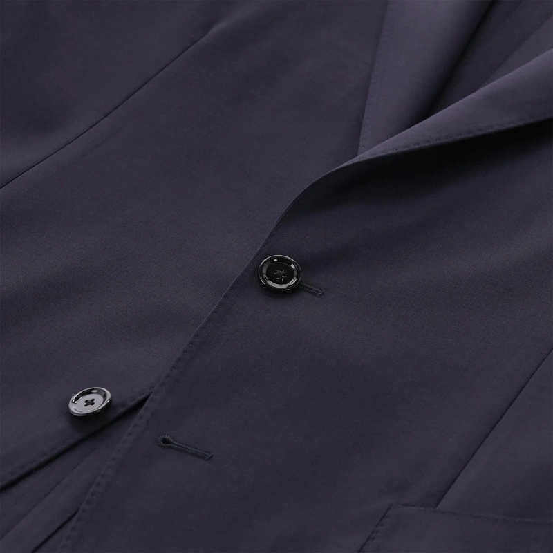 Lardini Anzugkombination Zweiteiliger Anzug aus Schurwolle blau(Image 3)