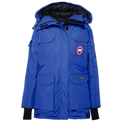 Canada Goose Expedition Pbi Parka In Electric Blue Nylon Blue 