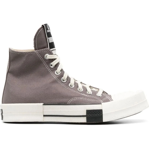 Rick Owens Low-Top Sneaker Drkshdw + Converse Turbodrk Hi Sneakers grau