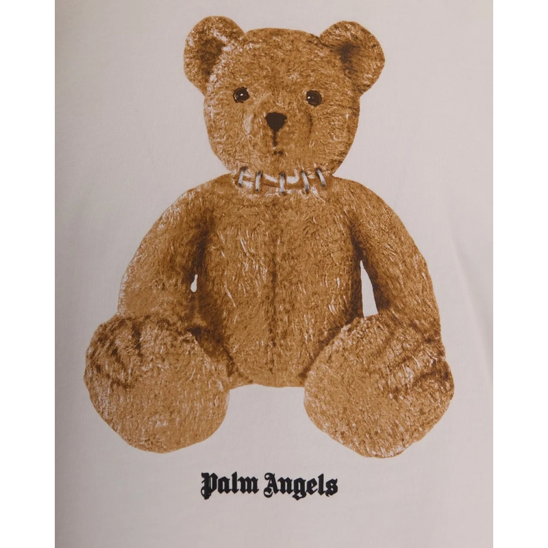 Palm Angels T-shirt T-Shirts And Polos Off White Brown weiß(Image 2)