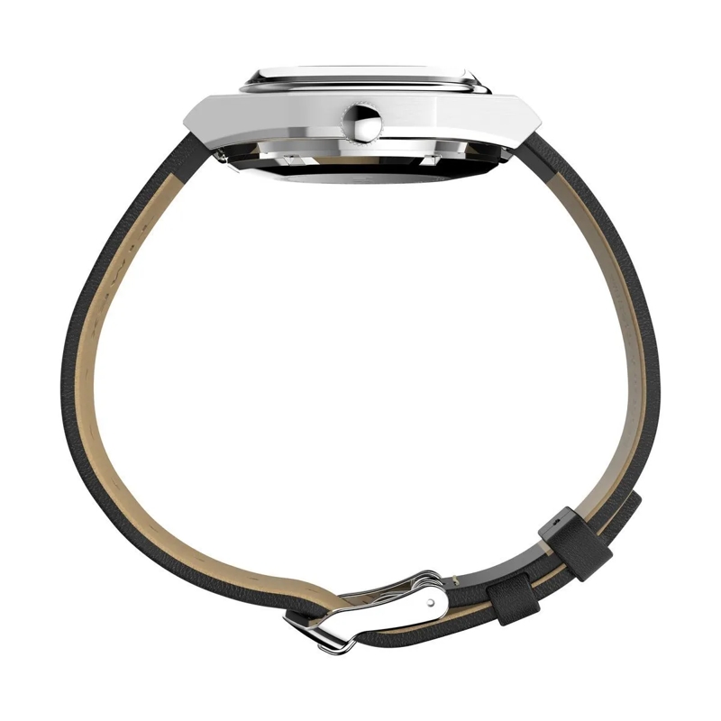 Timex Quarzuhr Mechanische Automatikuhr Timex Automatic 1983 E Li schwarz(Image 2)