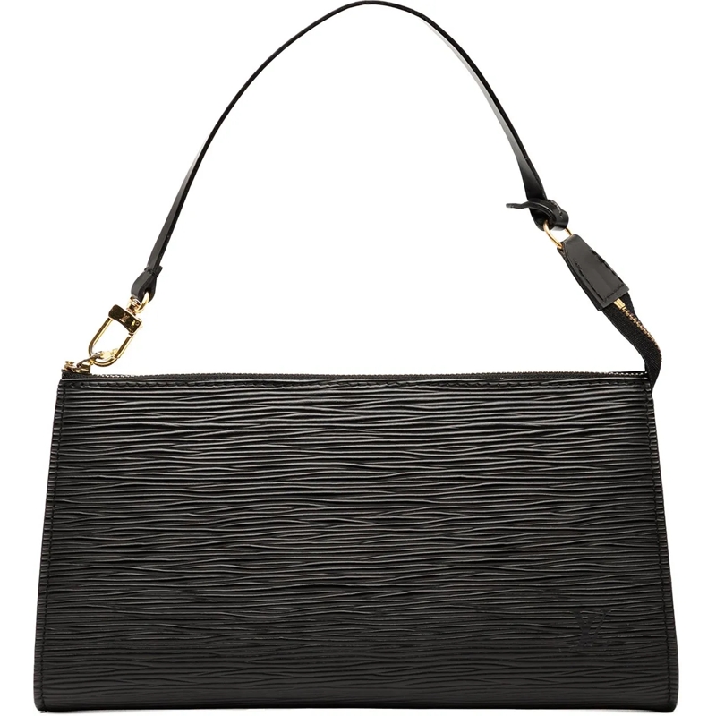 Louis Vuitton Schultertasche Epi Pochette Accessoires schwarz