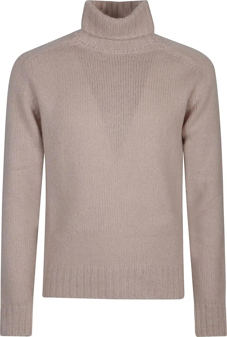 Thumbnail - Tom Ford - Turtle Neck Sweater Pink & Purple - Größe 50 - rosa