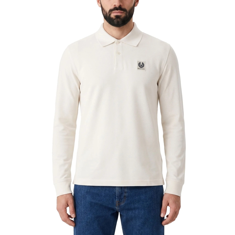 Belstaff Poloshirt Langärmeliges Poloshirt blau(Image 2)