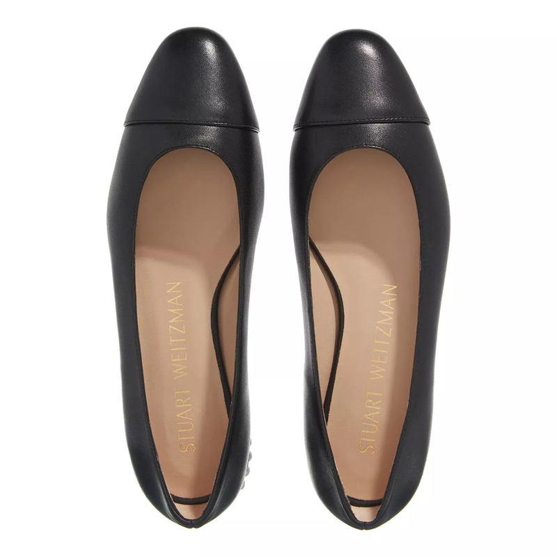 Stuart Weitzman Ballerinas Pearl Flat Black(Image 5)