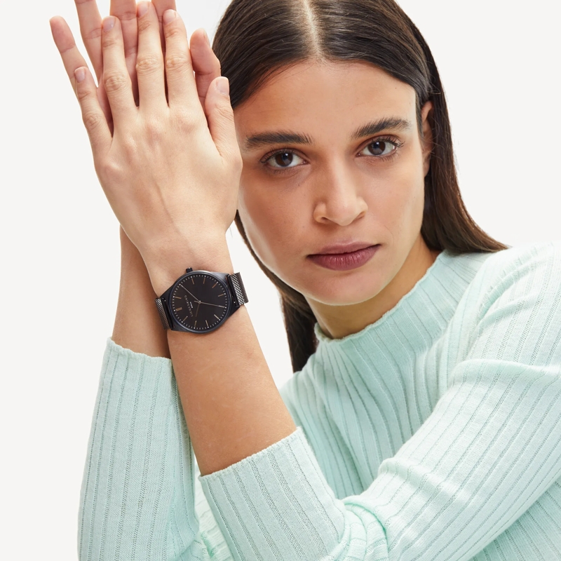 Liebeskind Berlin Quarzuhr Edelstahl All In Silver schwarz(Image 3)