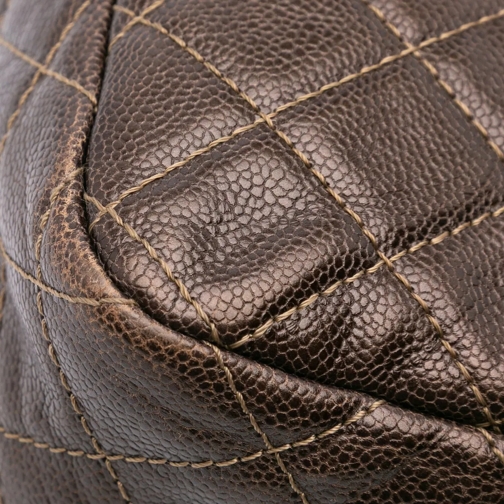 Chanel Sac à bandoulière 2013-2014 Jumbo Quilted Iridescent Caviar Easy Fla braun (Image 2)