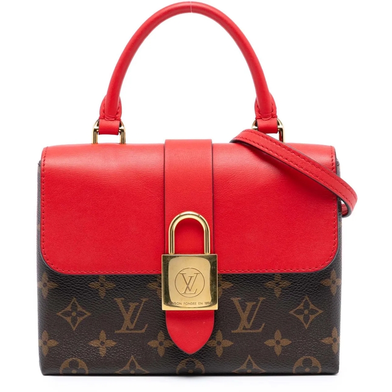 Louis Vuitton Schultertasche Monogram Locky BB braun