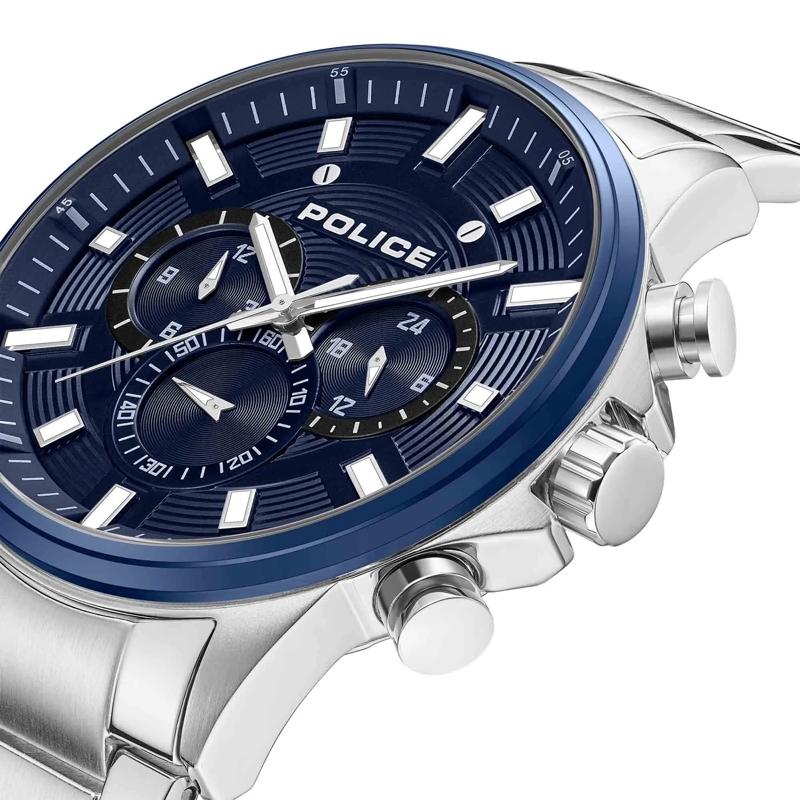 Police Automatikuhr Quarzuhr Kismet silber(Image 3)