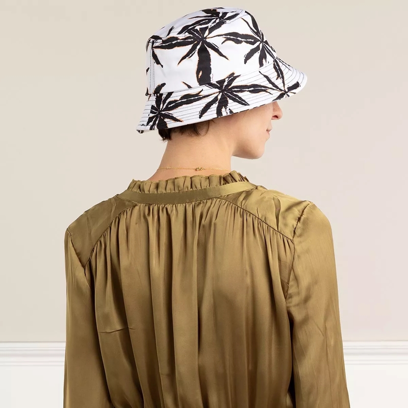 Lala Berlin Fischerhut Bucket Hat Henni Zebra wave flower(Image 2)