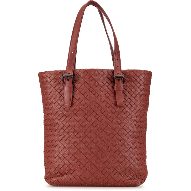Bottega Veneta Sac à provisions Intrecciato Tote rot