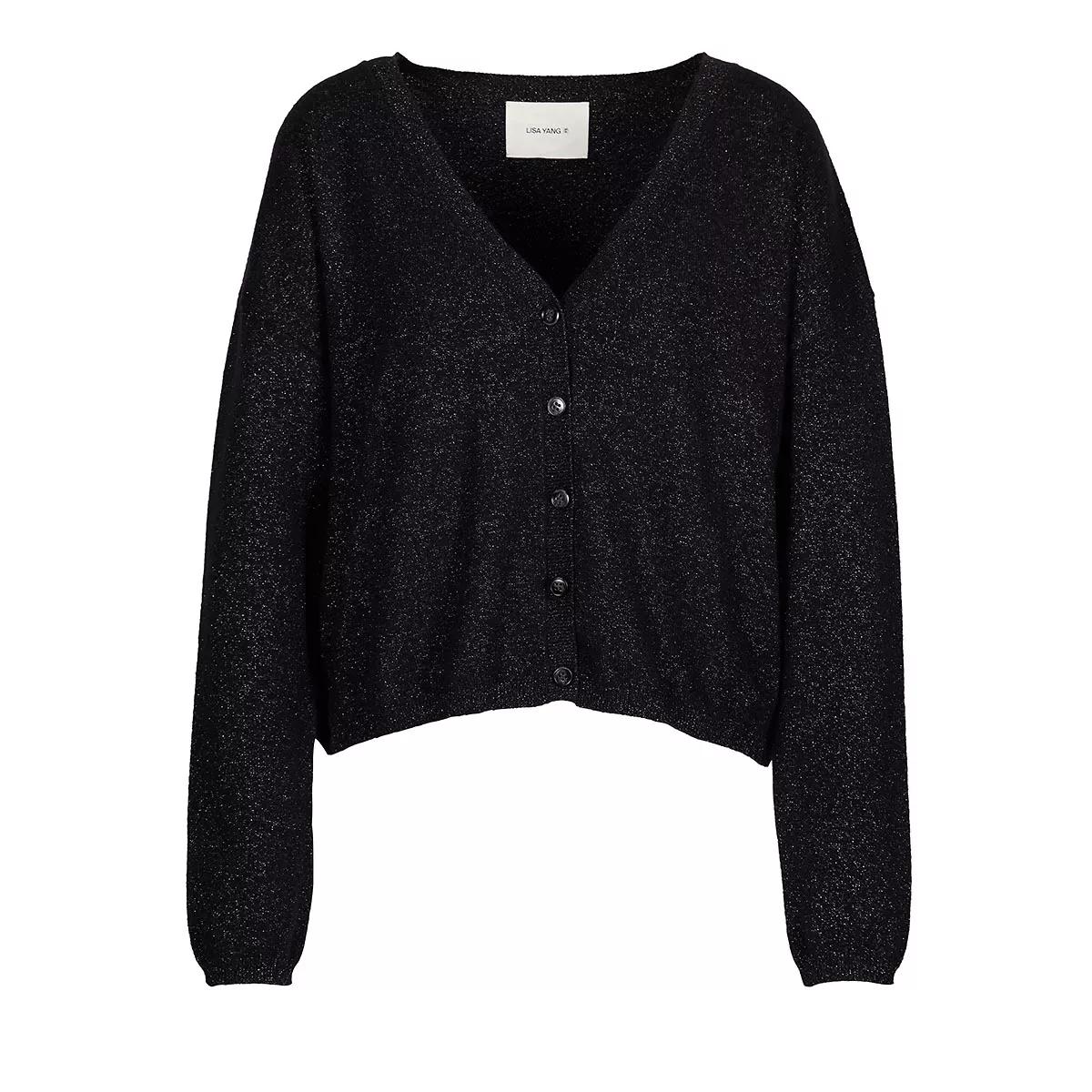 Lisa Yang - Abby Sparkle Cardigan - Größe 1 - schwarz