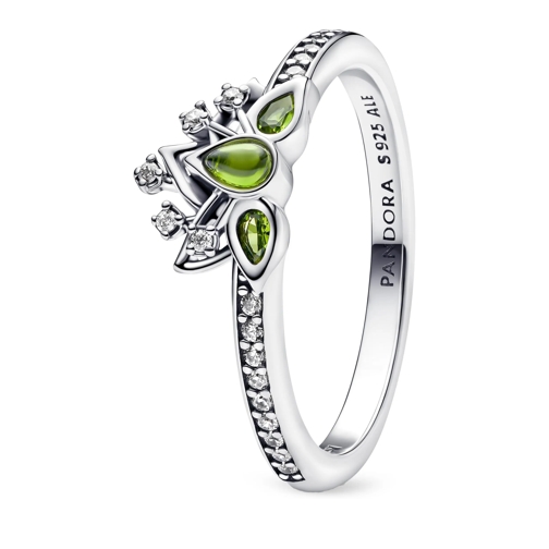 Pandora Ring Disney Tiana sterling silver ring with light green Sterling silver