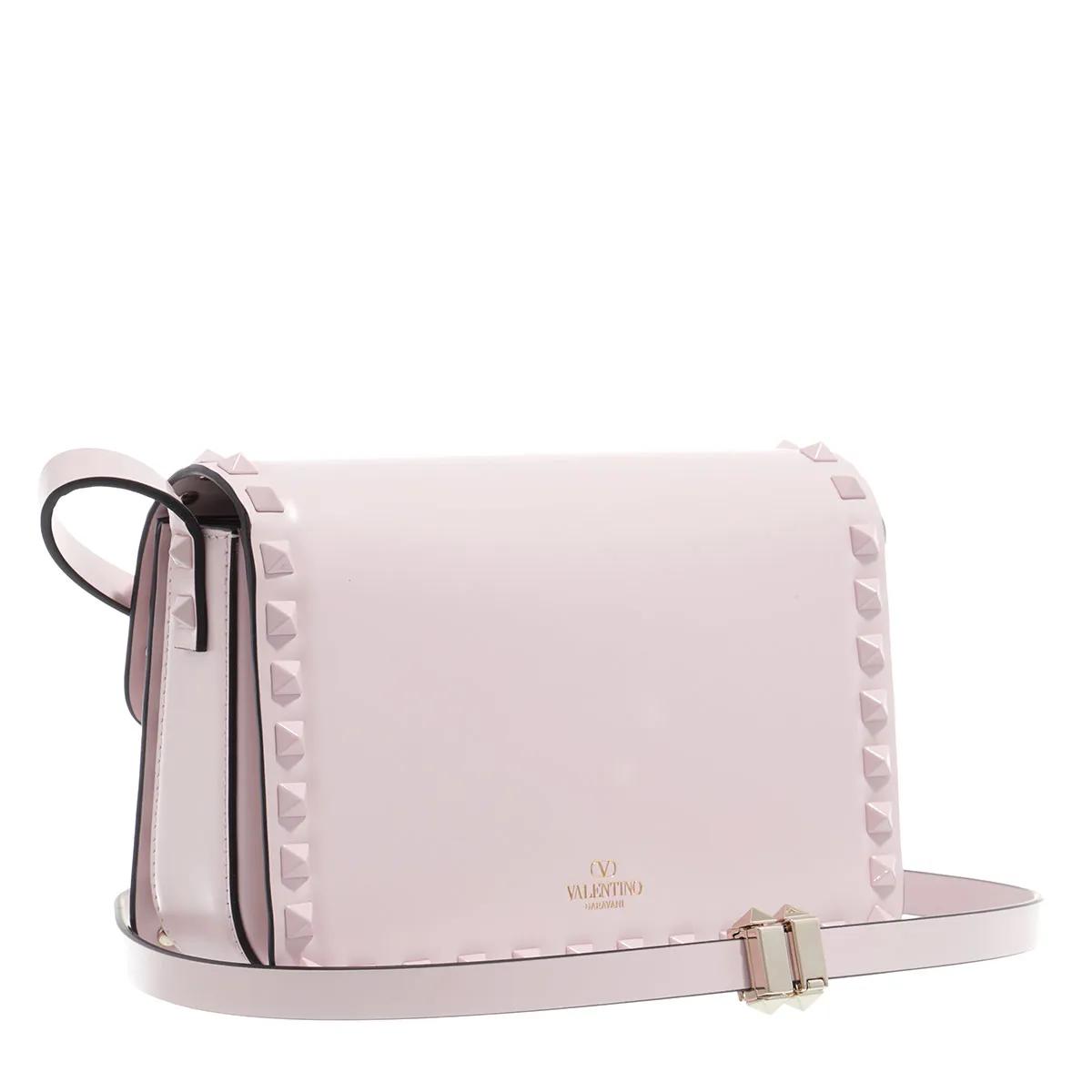 Valentino Garavani Crossbody bags Small Rockstud Bag in poeder roze