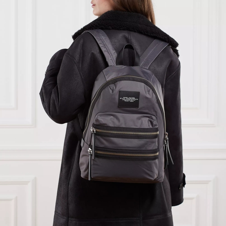 Marc jacobs white online backpack