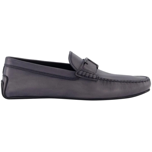 Tod's Mocassin Heren City Loafer Gommino Grijs grau
