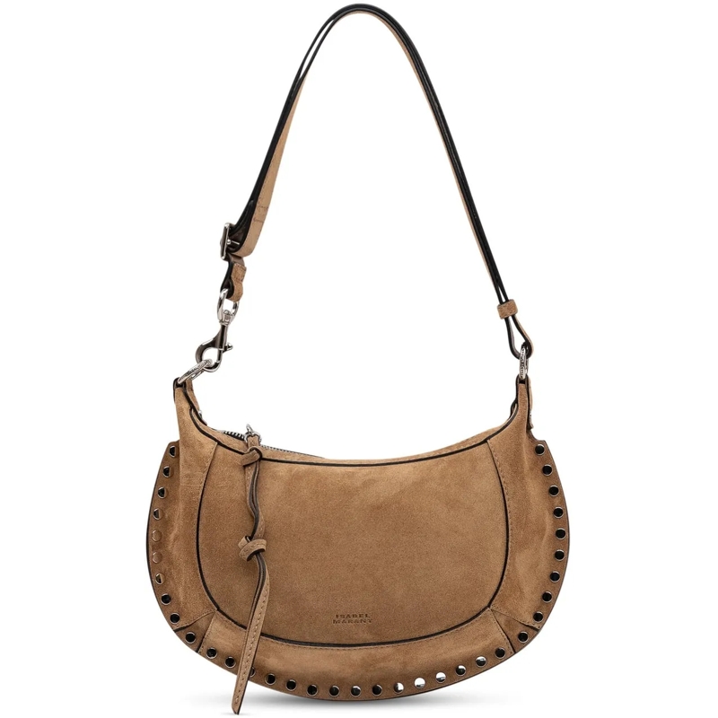 Isabel Marant Sac à bandoulière Borsa Oksan Moon a Spalla beige