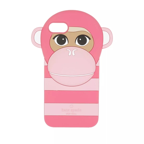 Kate Spade New York Silicone Monkey Case iPhone 7 Pinkmulti Handyhülle