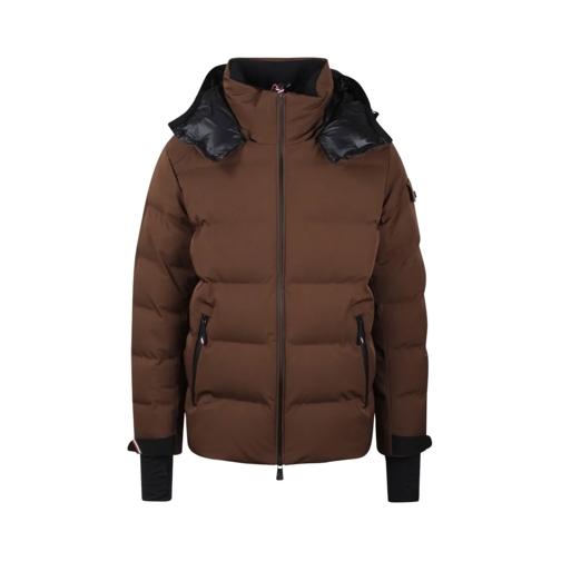 Moncler Daunenjacken Short Down Jacket Montgetech Brown