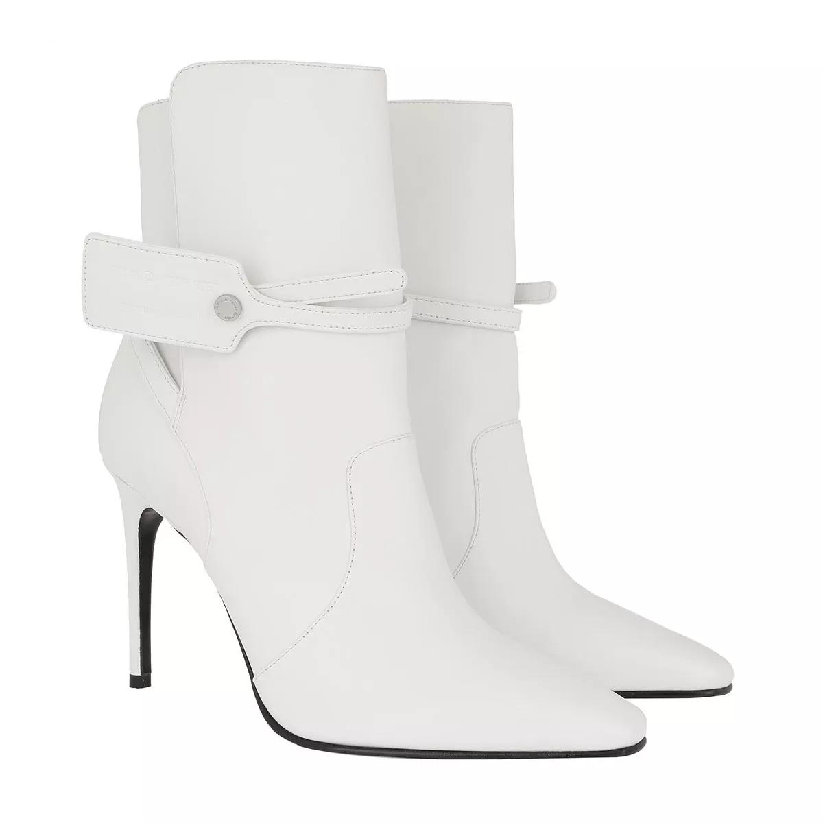 Off white high hot sale heel boots