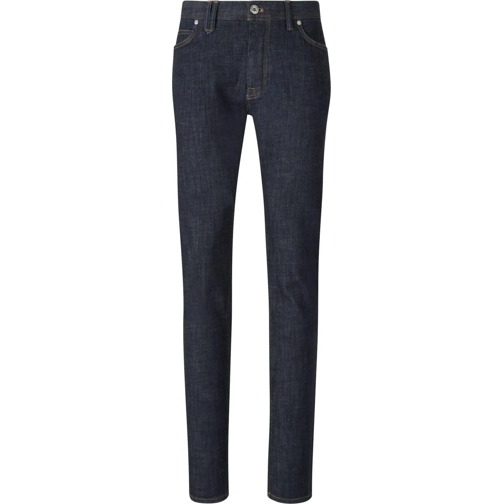 Brioni Jeans à jambe fine Straight Cotton Jeans mehrfarbig