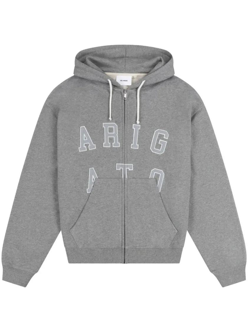 Axel Arigato - Grey Organic Cotton Sweater - Größe L - grau