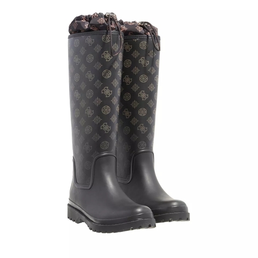 Guess Reisa Rubber Boot Black Stivali da pioggia