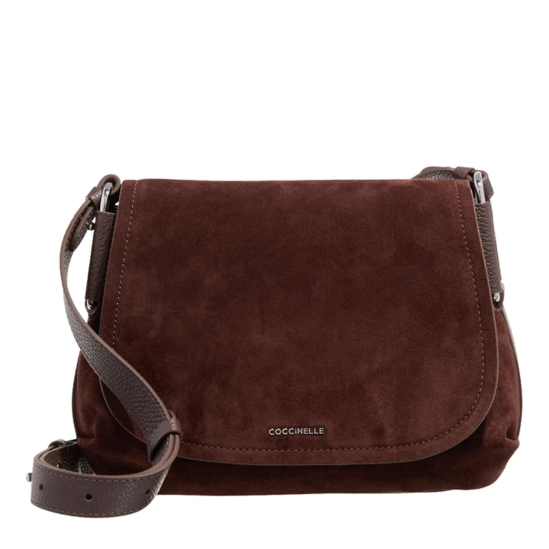 Coccinelle Crossbody Bag Coccinellerebekka Suede Brunette/Brunet