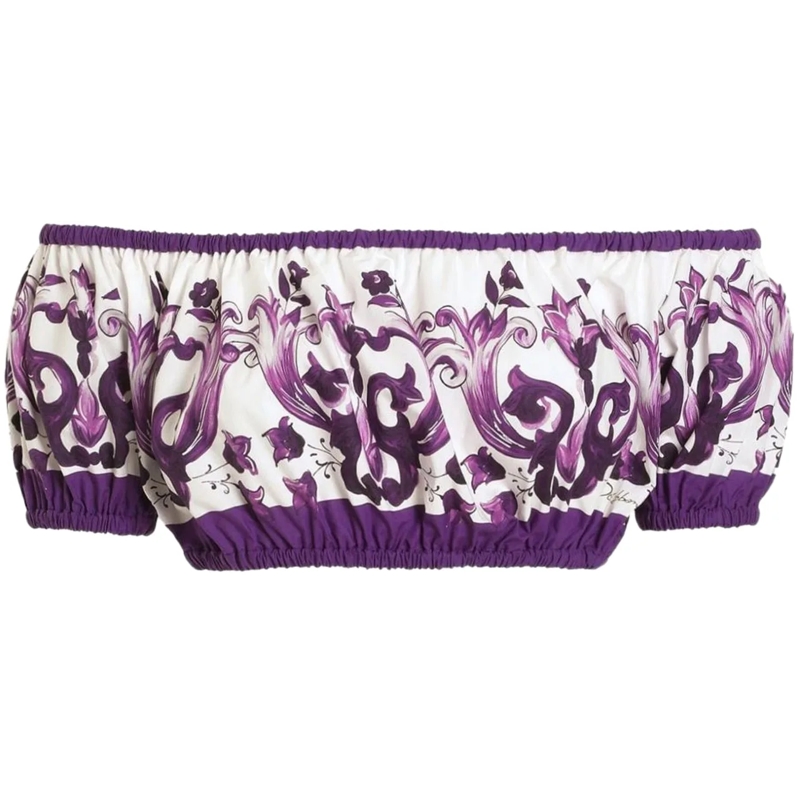 Dolce&Gabbana Top Top Purple lila