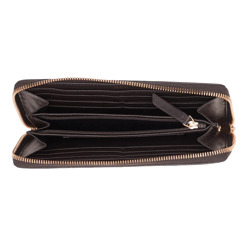 JOOP! Portemonnaie mit Zip-Around-Reißverschluss Leggero Stampa Yura Purse Lh12Z Darkbrown(Image 5)