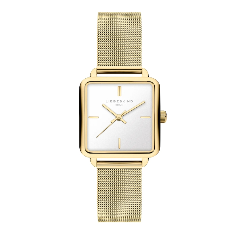 Liebeskind Berlin Quarzuhr Edelstahl Modern Mesh gold