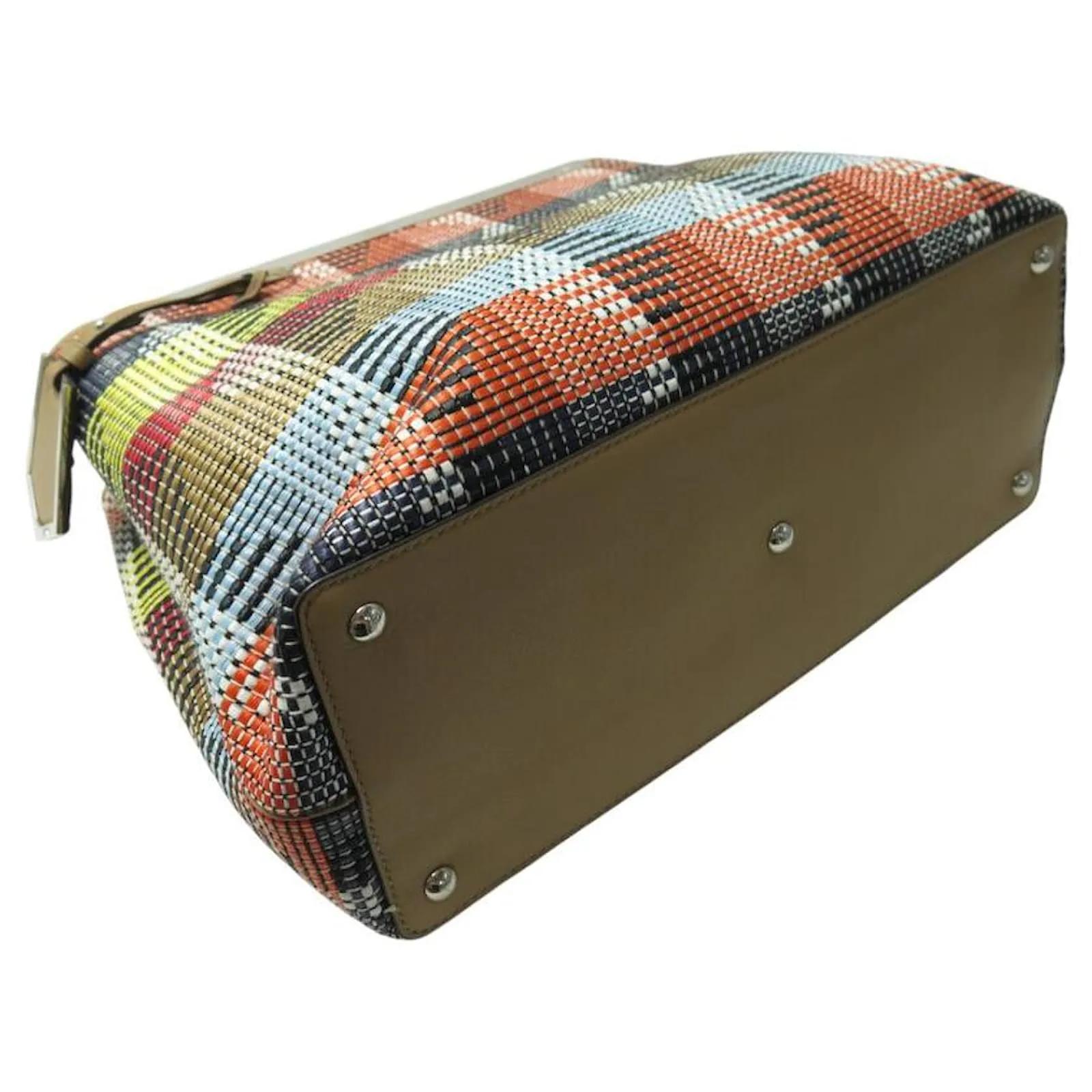 Thumbnail - Fendi Crossbody Bags - FENDI CABAS 2 JOURS 8BH250 REGULÃ„R IN RAPHIA GEWE - Gr. unisize - in Bunt - für Damen