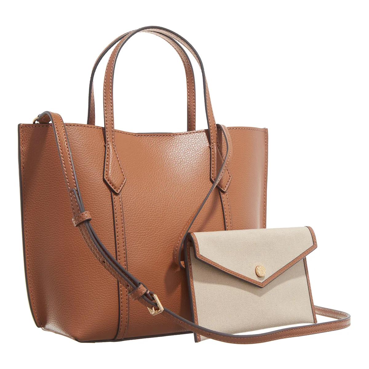TORY BURCH Shoppers & Totes Perry Small Tote in bruin