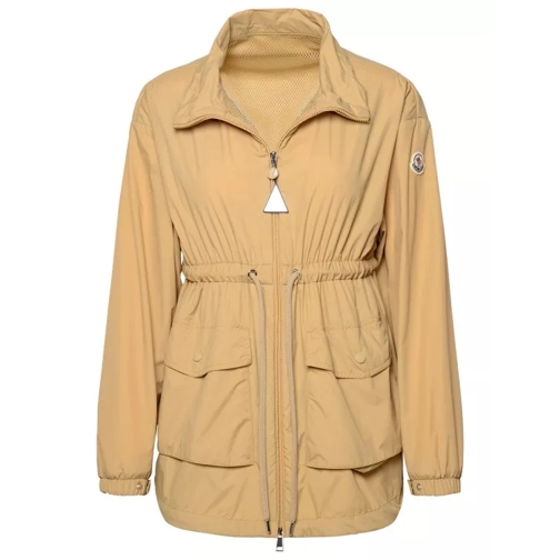 Moncler Iadi' Beige Polyamide Parka Brown 