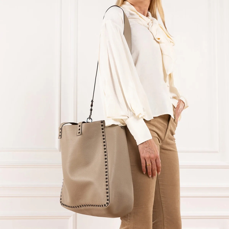 Valentino Garavani Schultertasche Woman Shoulder Bag Tobacco / New Chinos(Image 3)