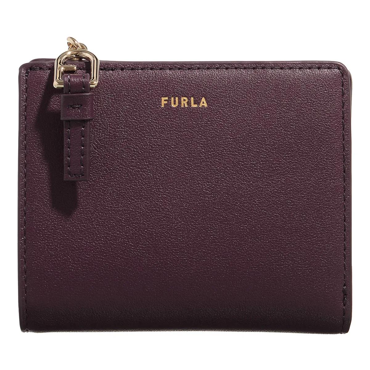 Furla Portemonnaie - Furla Nuvola S Compact Wallet L Zip - Gr. unisize - in Rot - für Damen