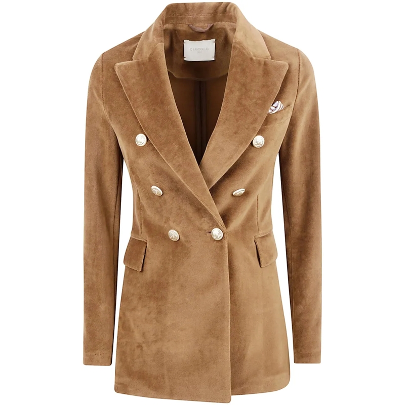 CIRCOLO 1901 Übergangsjacke Jackets Brown braun
