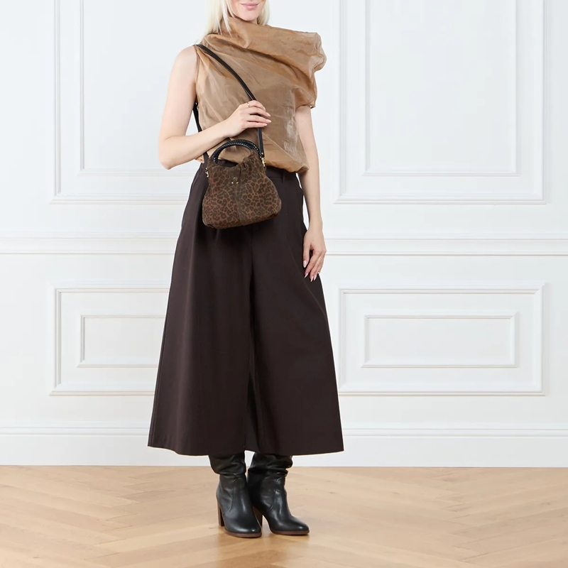 Jerome Dreyfuss Crossbody Bag Gordi S Imprime Leopard Naturel(Image 3)