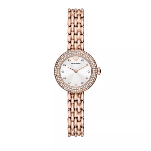 Emporio Armani Women's Two-Hand Stainless Steel Watch AR11415 Rose Gold Orologio da abito