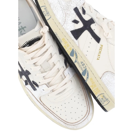Premiata sneaker basse White Bskt Clay 6775 Sneakers White (Image 6)