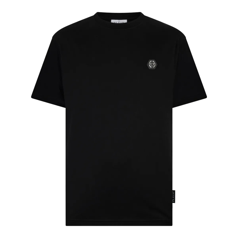 Philipp Plein T-Shirt Round Neck T-Shirt Basic schwarz