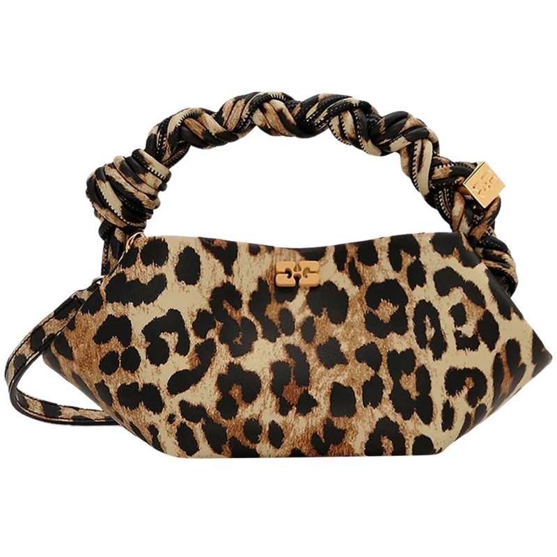 GANNI Tote Dames Apo-G Bag Mini Top Beige braun