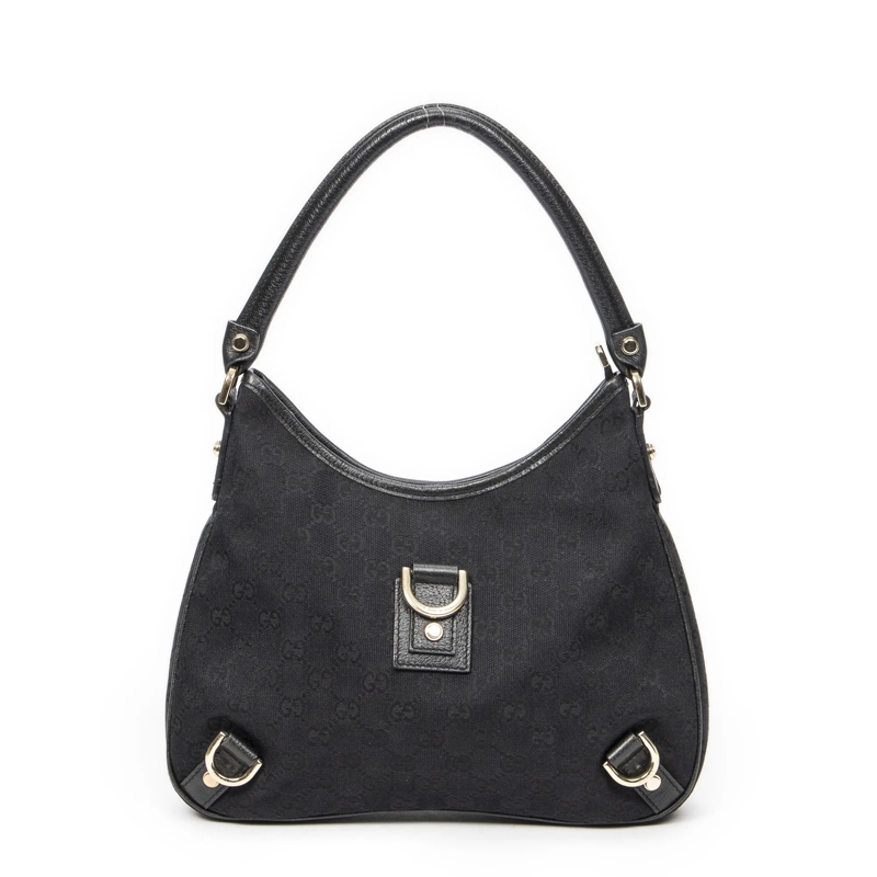 Gucci Crossbody Bag Small Abbey D-Ring Hobo schwarz