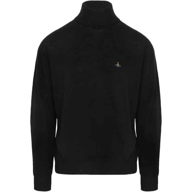 Vivienne Westwood Pullover Fisherman Turtleneck Black schwarz