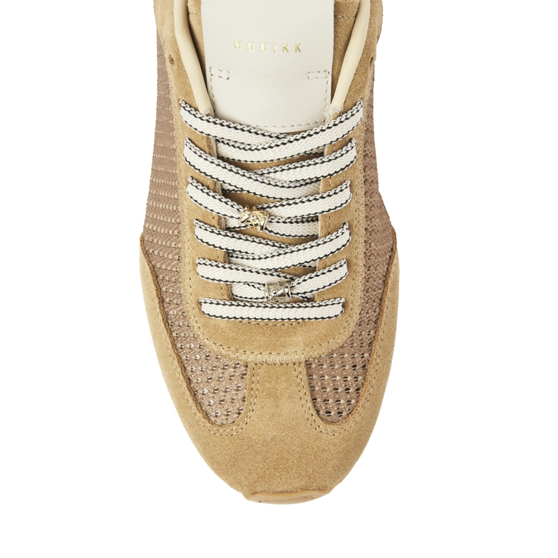 Nubikk Sneaker basse Billy Lou Taupe Mesh(Image 6)