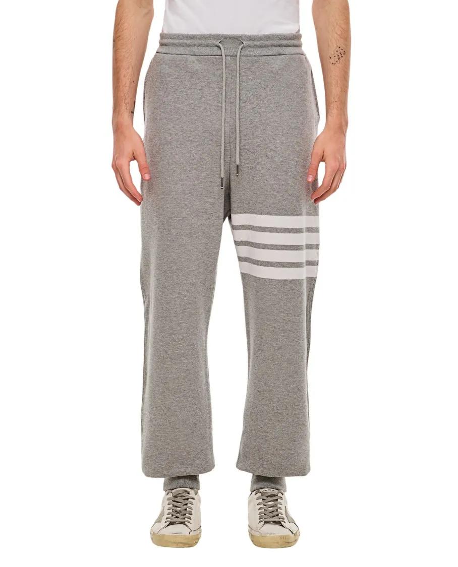 Thom Browne - Classic Sweatpant In Classic Loopback Engineered 4 - Größe 5 - grau