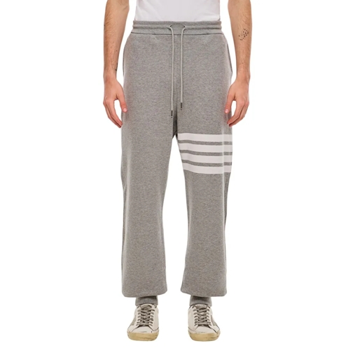 Thom Browne Jogginghosen Classic Sweatpant In Classic Loopback Engineered 4 Grey