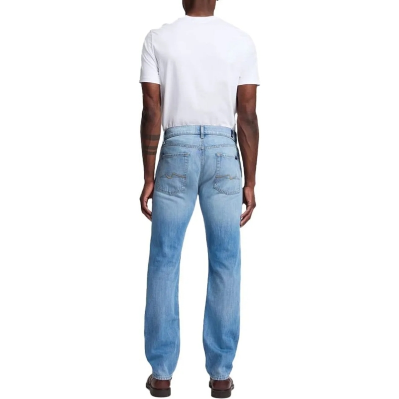 Seven for all Mankind Jeans mit geradem Bein Jeans light blue blau (Image 3)