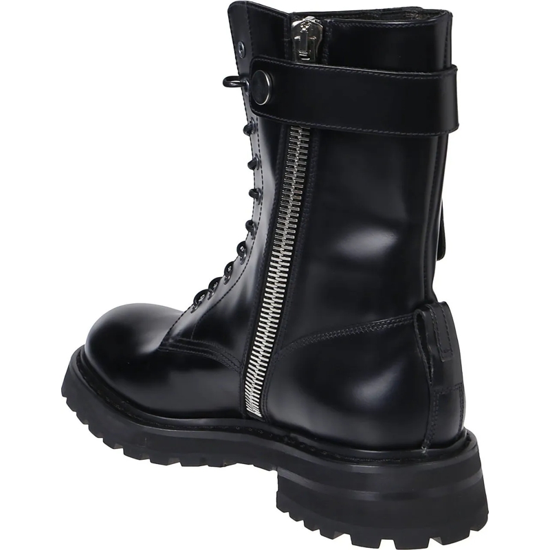 Premiata Laarzen met vetersluiting Boots Rois Black schwarz (Image 3)